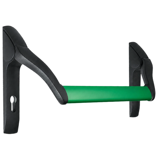 FUHR 870 / 871 Emergency Exit Panic Bar Black & Green