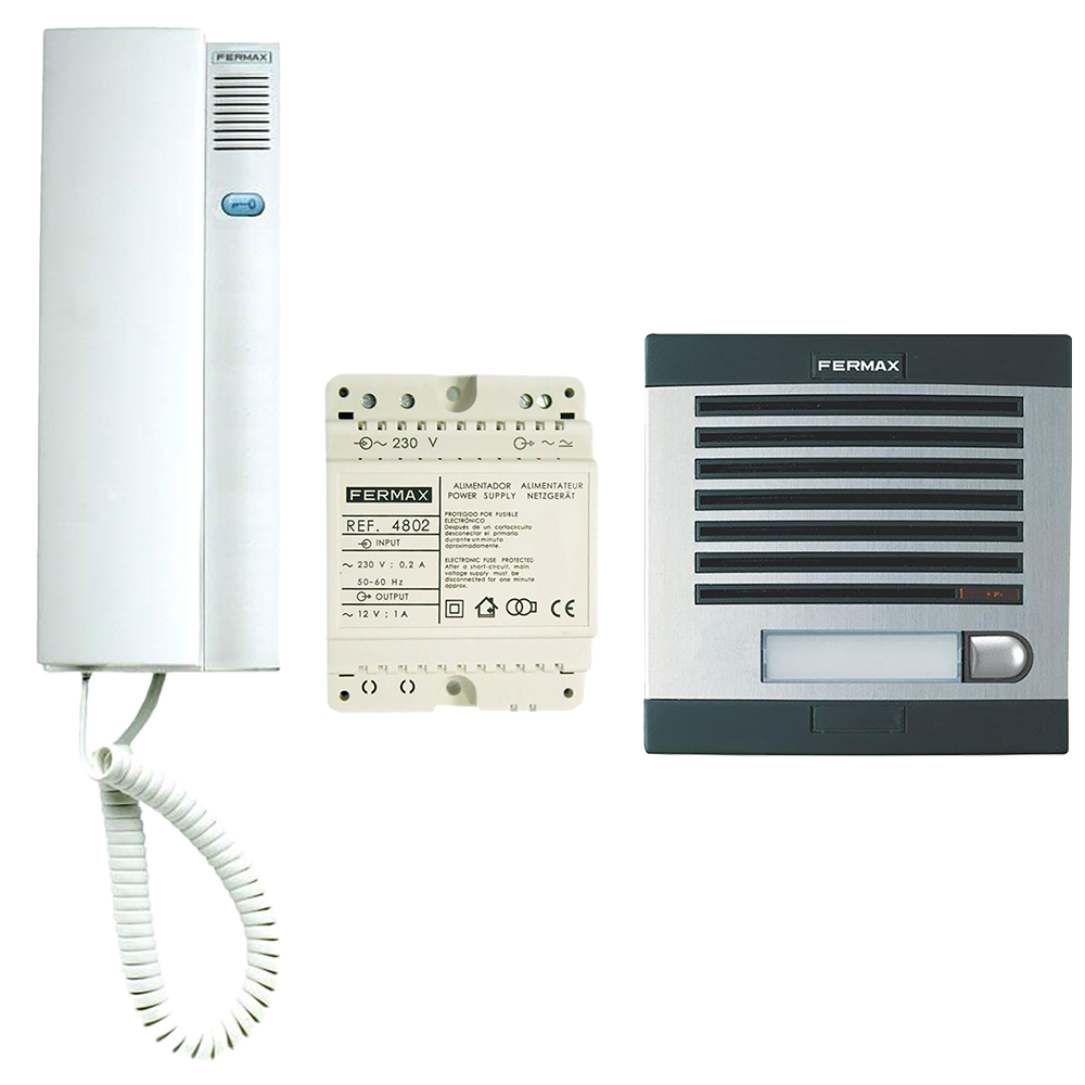 FERMAX 6201 1 Way Citymax Audio Door Entry Ki 6201 1 Way