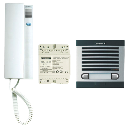 FERMAX 6202 2 Way Citymax Audio Door Entry Kit White