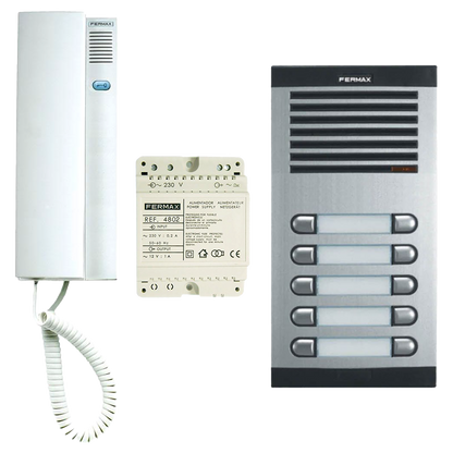 FERMAX 6210 10 Way Citymax Audio Door Entry Kit White
