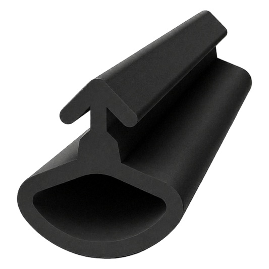 REDDIPLEX TPR 4.8mm R6160 Black Bubble Gasket To Suit UPVC Doors & Windows Black