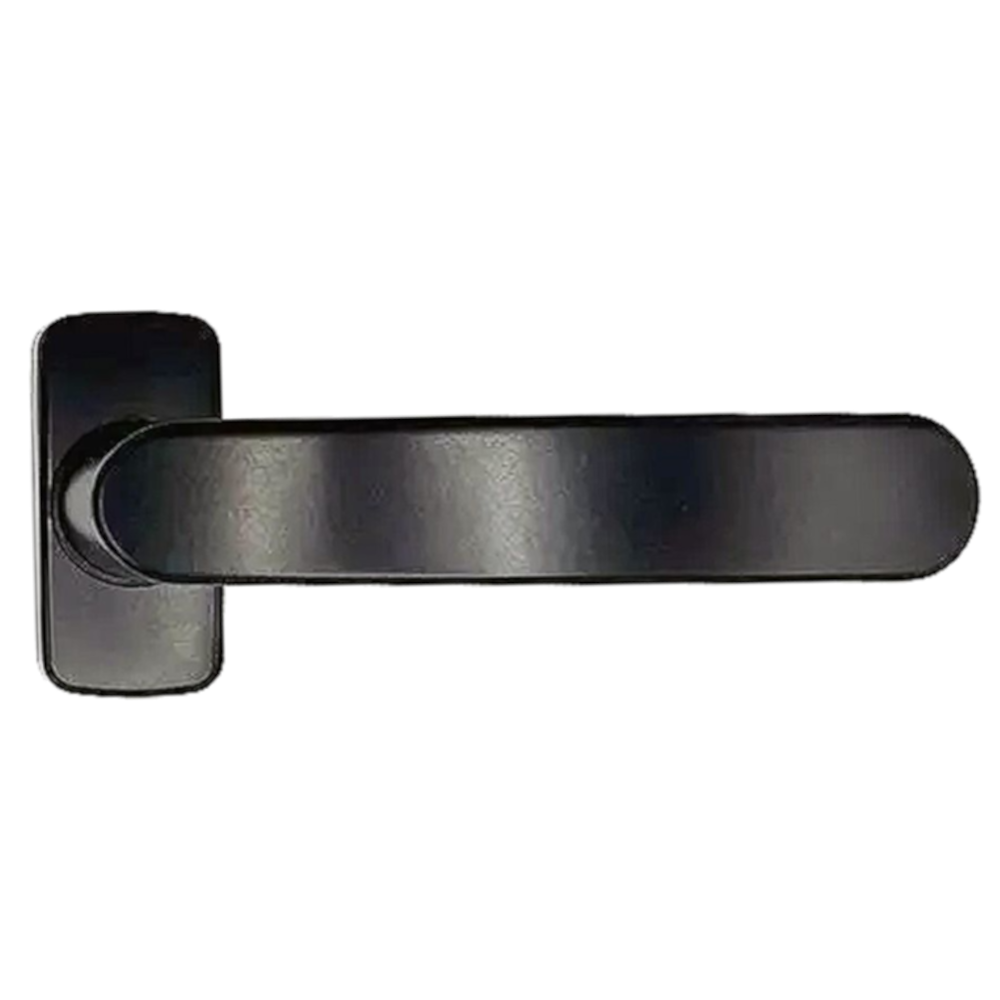 POLARIS Bifold Lever Handle 43mm & 50mm Screw Centres Single - Black