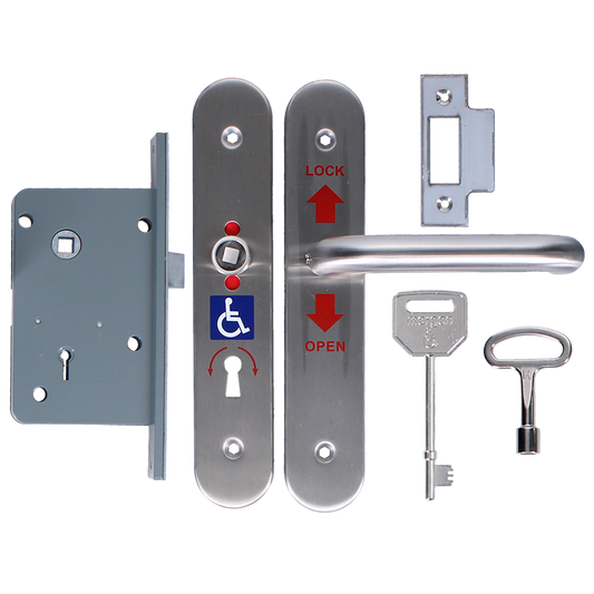 MORGAN ACL501 Accessible Toilet Lockset With Tamper Proof Emergency Release ACL501 Tamper Proof Release