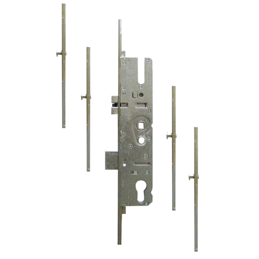 MACO Lever Operated Latch & Deadbolt - 4 Mushroom 40/92