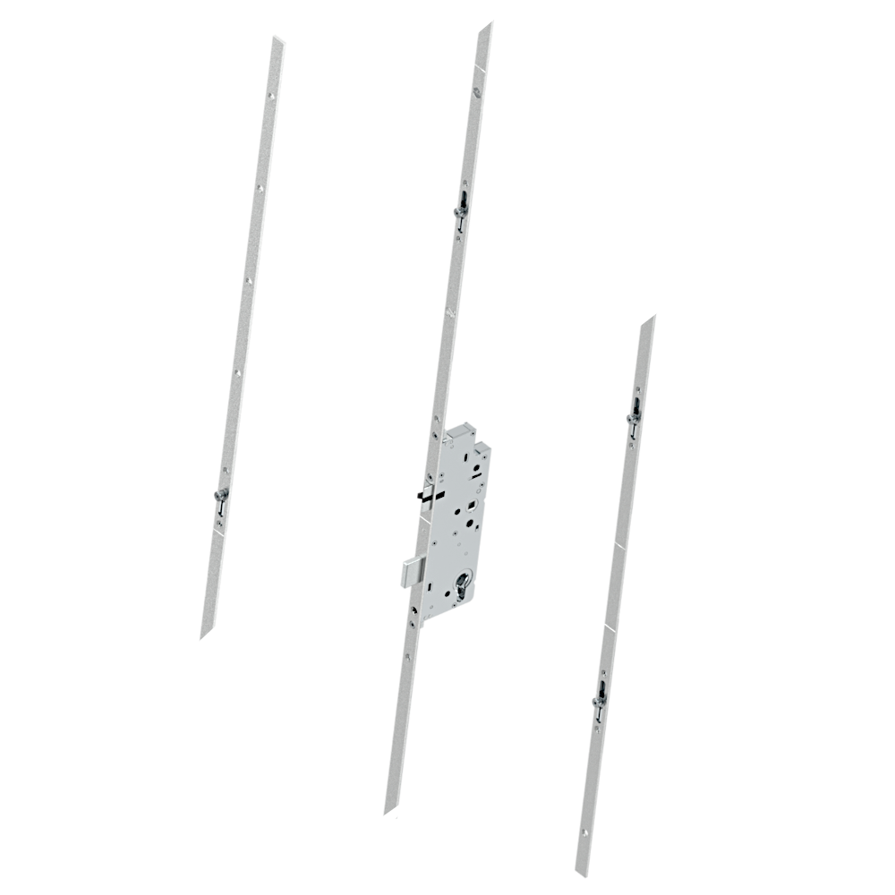 MACO Z-TS Keywind 4 Mushroom Lock 16mm Flat Faceplate 55/92