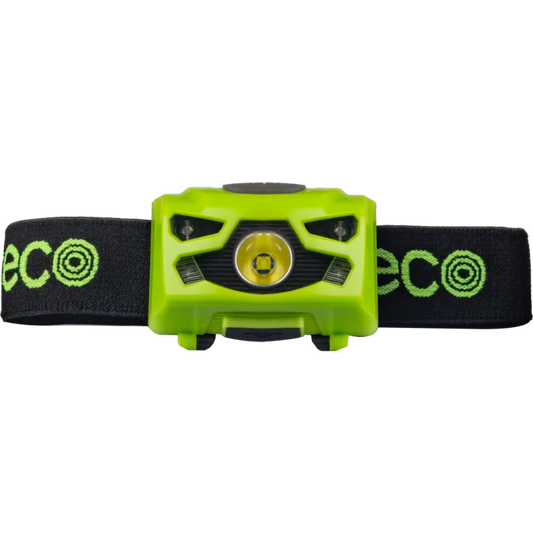 LUCECO 3W 170 Lumen IP65 LED Inspection Head Torch With USB Charging 170 Lumen - Black & Green