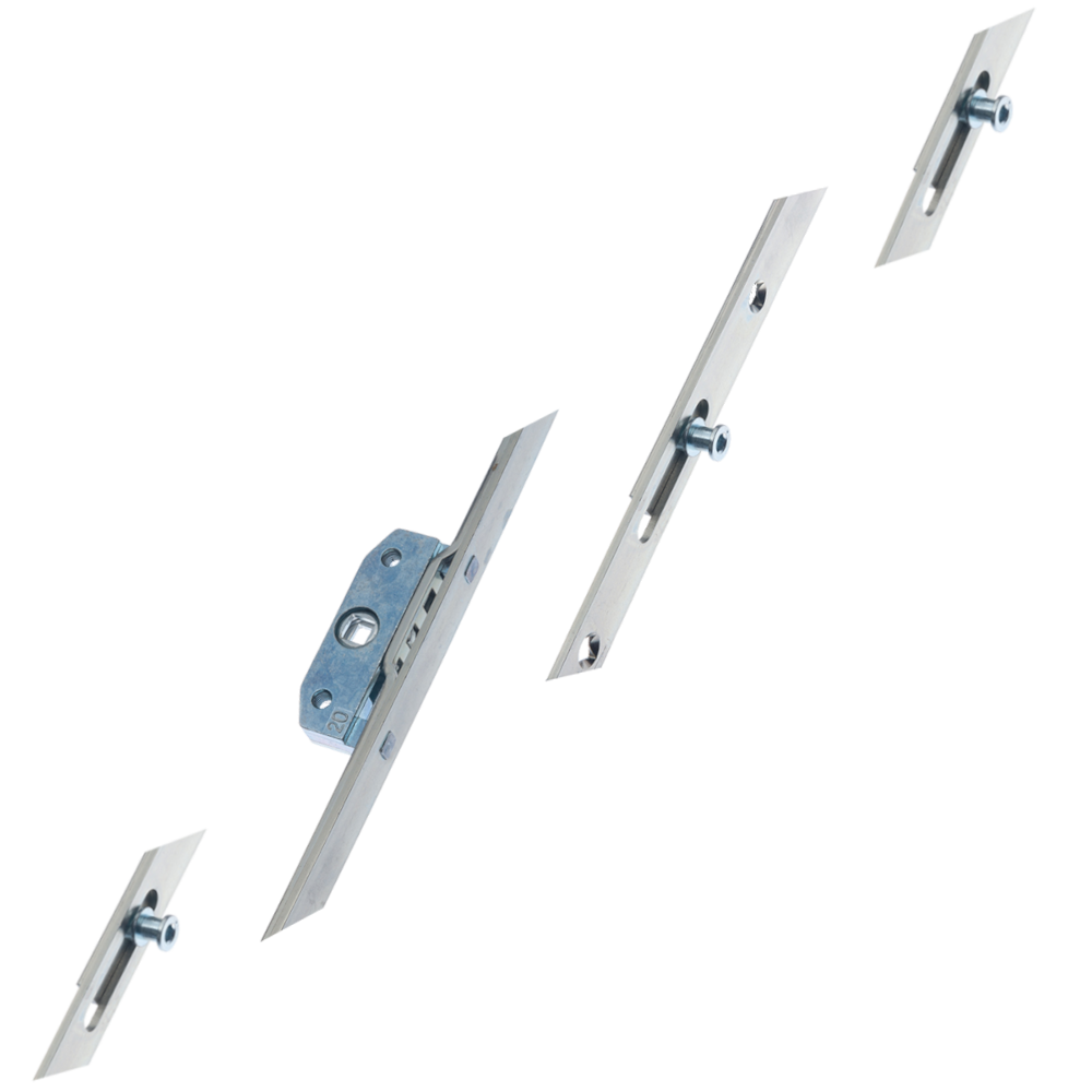 ERA Easy Reach WLOERT Offset Window Espag 20mm Backset 1000mm 20mm Backset - Silver