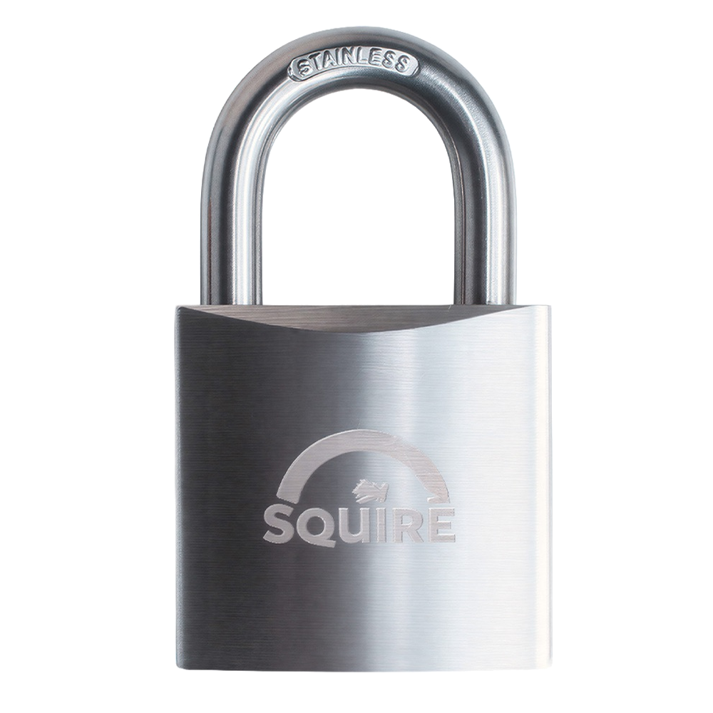 SQUIRE Stainless Steel Marine Padlock (SM Range) 30mm - Stainless Steel