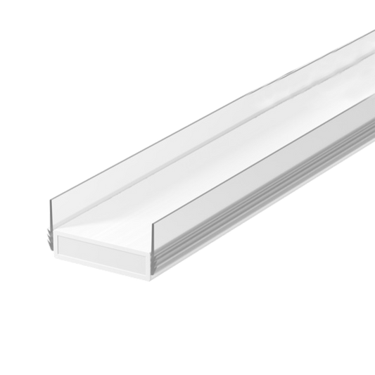 LORIENT Door Seal 2100mm x 4mm Fire Smoke & Acoustic (Finesse) 15mm Finesse Seal - White