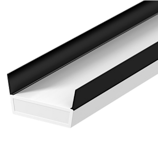 LORIENT Door Seal 2100mm x 4mm Fire Smoke & Acoustic (DS) 10mm DS Seal - White