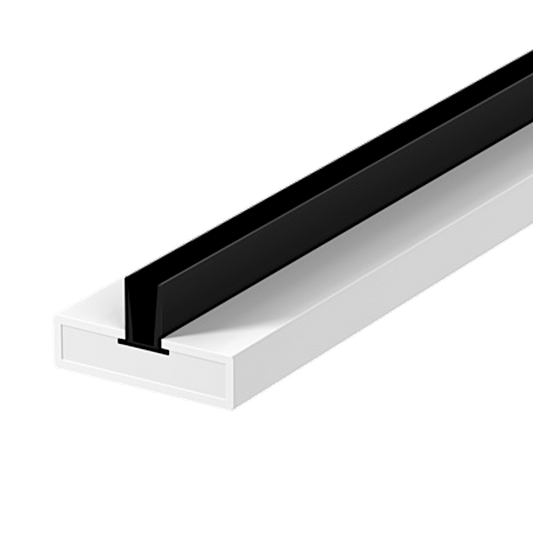 LORIENT Door Seal 2100mm x 4mm Fire Smoke & Acoustic (TS) 10mm TS Seal - White