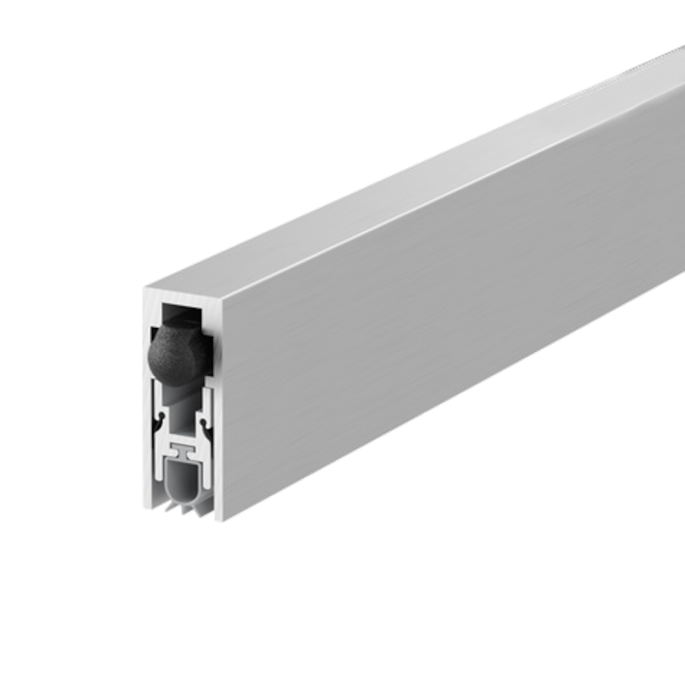 LORIENT Drop Down Seal SI Face Fix LAS8002 SI 735mm Face Fix - Silver