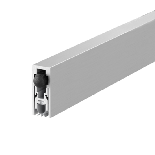 LORIENT Drop Down Seal SI Face Fix LAS8002 SI 735mm Face Fix - Silver