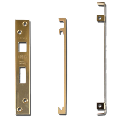 UNION DY2964 Rebate To Suit Sashlocks 13mm PL - Polished Lacquered Brass