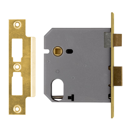 UNION L2241 Oval Sashcase 102mm - Polished Lacquered Brass