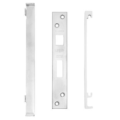 UNION 2968 Rebate To Suit L2244E, 224402 & 224403/4/5/6 Sashlocks 13mm - Satin Chrome