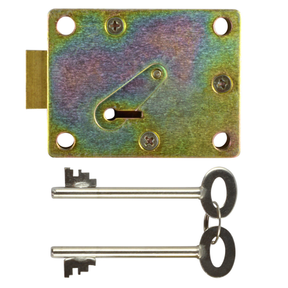 WALSALL LOCKS S1773 7 Lever Safe Lock 7 Lever Up Shoot - Zinc Plated