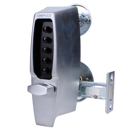 DORMAKABA 7100 Series 7102 Digital Lock Mortice Deadbolt 70mm Backset 70mm 7102-26D - Satin Chrome