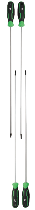 Rikä 4 Piece Mixed Long-Reach Screwdriver