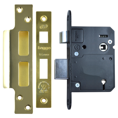 LEGGE N5642 & N5762 BS 5 Lever Sashlock