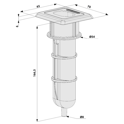 LOCINOX EGS Reciever For Dropbolts