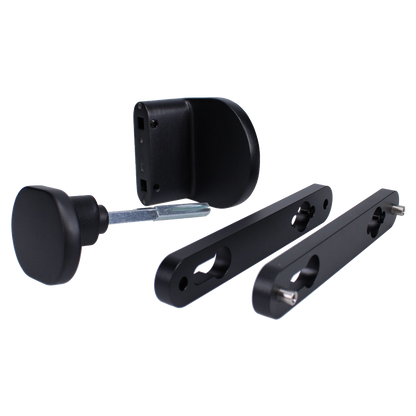 LOCINOX 3006HOLD-PAD Gate Handle Set With Fixed And Rotating Action