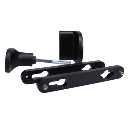 LOCINOX 3006HOLD-PAD Gate Handle Set With Fixed And Rotating Action