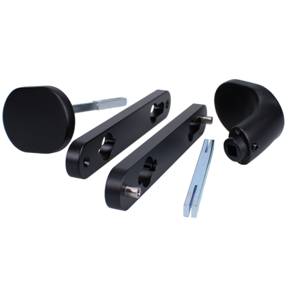 LOCINOX 3006PAD Gate Handle Set With Fixed And/Or Rotating Function