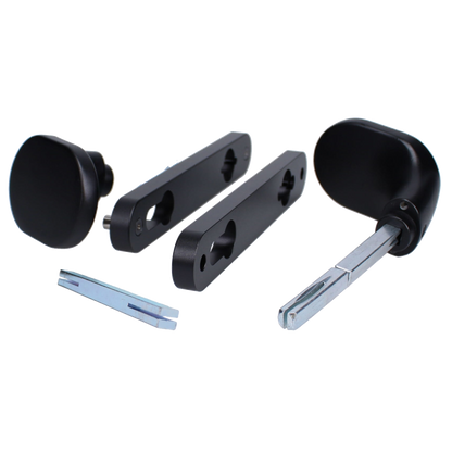 LOCINOX 3006PAD Gate Handle Set With Fixed And/Or Rotating Function