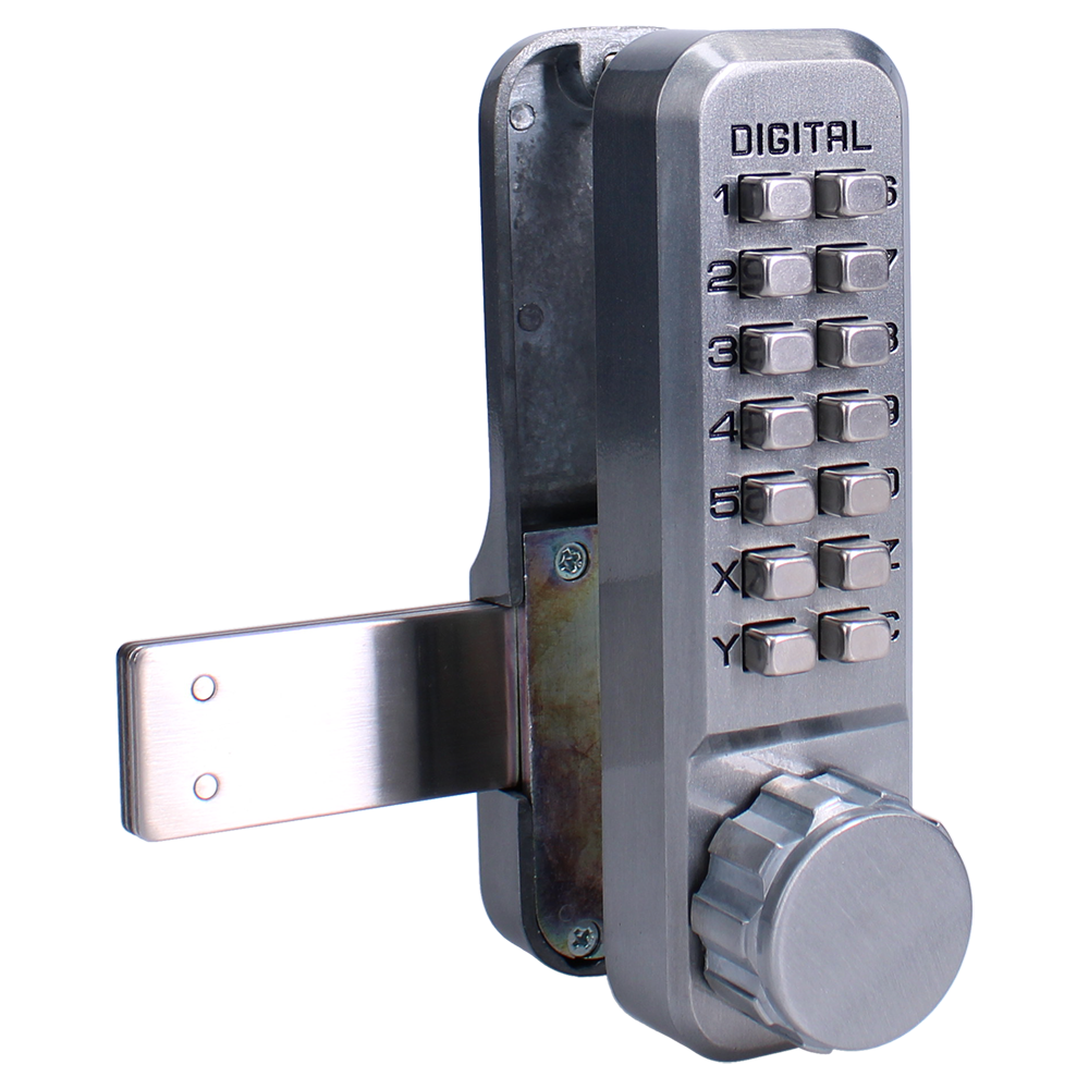 LOCKEY 2200 Series Digital Lock With Rim Dead Bolt