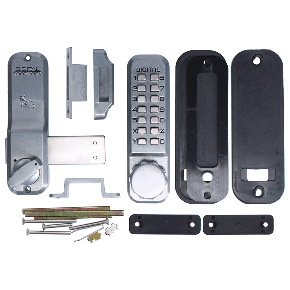 LOCKEY 2200 Series Digital Lock With Rim Dead Bolt