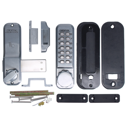 LOCKEY 2200 Series Digital Lock With Rim Dead Bolt