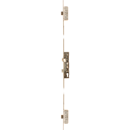 LOCKMASTER Lever Operated Latch & Deadbolt Single Spindle - 2 Dead Bolt