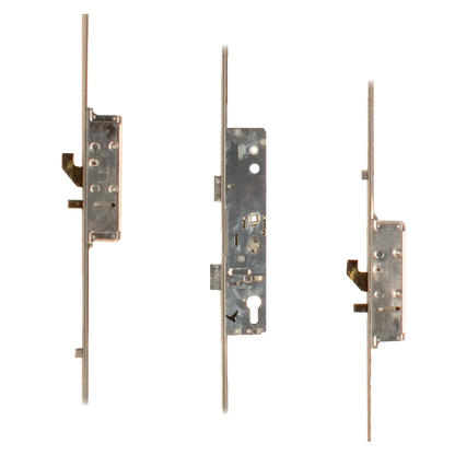 LOCKMASTER Lever Operated Latch & Deadbolt - 2 Hook 2 Anti-Lift 2 Roller