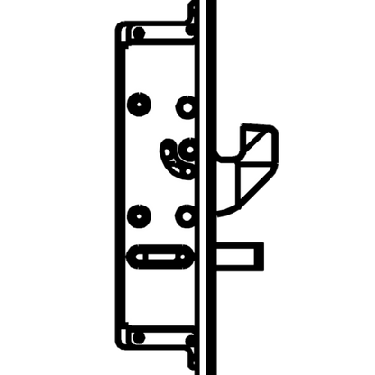 LOCKMASTER Locking Point Hook & Antilift Case Only PL10-SA55-19-T