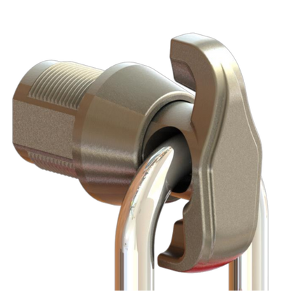 L&F 5720 Push-To-Turn 20mm Latch Lock