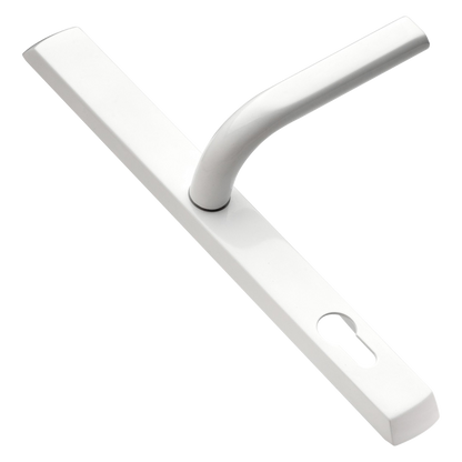LOXTA 92 Lever/Lever UPVC Furniture - 278mm Backplate