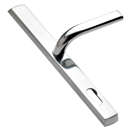 LOXTA 92 Lever/Lever UPVC Furniture - 278mm Backplate