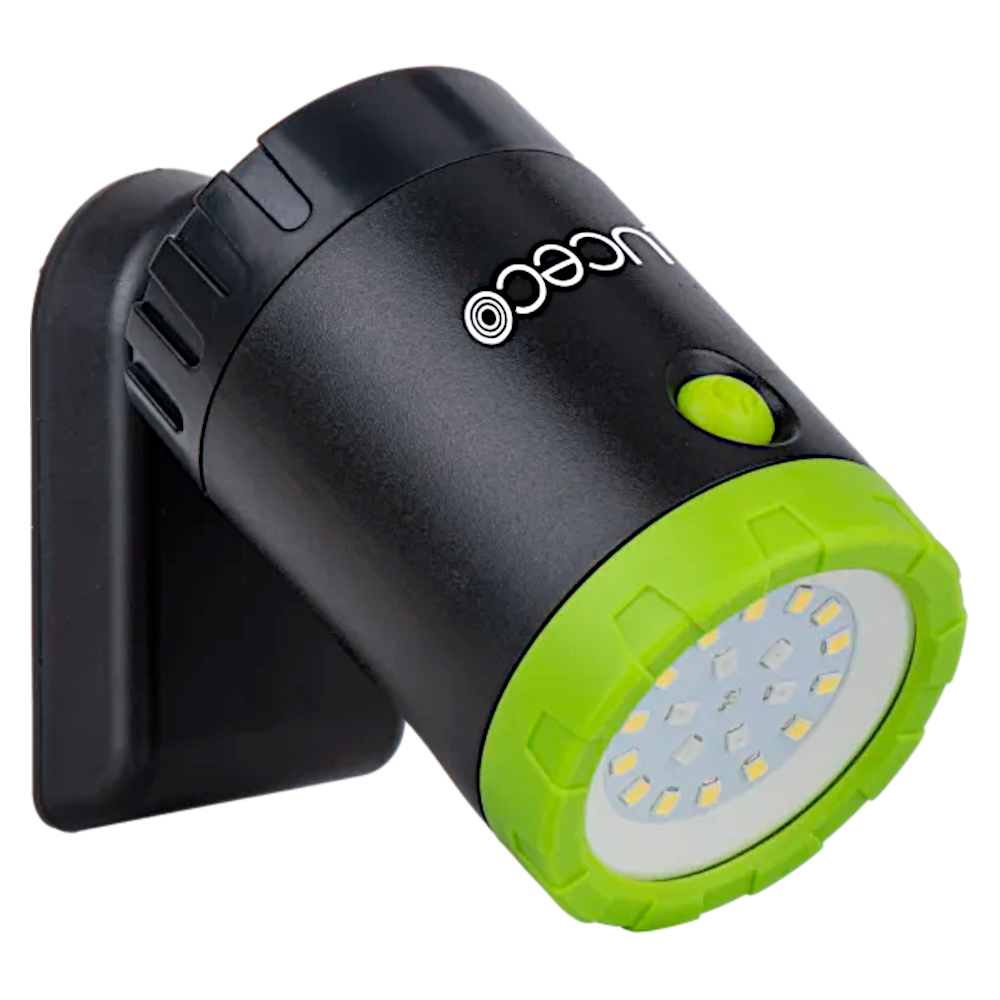 LUCECO LED Magnetic Mini Work Light USB-C Rechargeable With Detachable Clamp