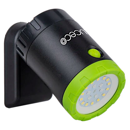 LUCECO LED Magnetic Mini Work Light USB-C Rechargeable With Detachable Clamp
