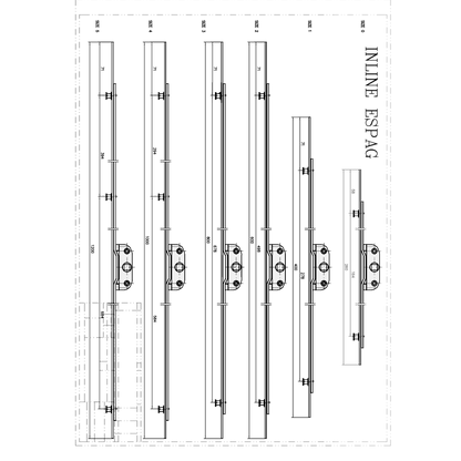 MACO Inline Espag Rod 20mm