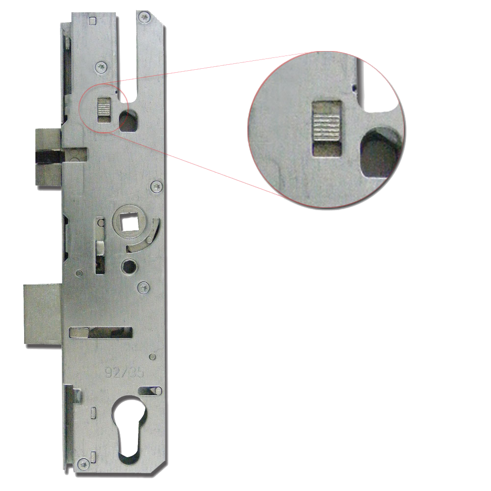 MACO Lever Operated Latch & Deadbolt - Centre Case
