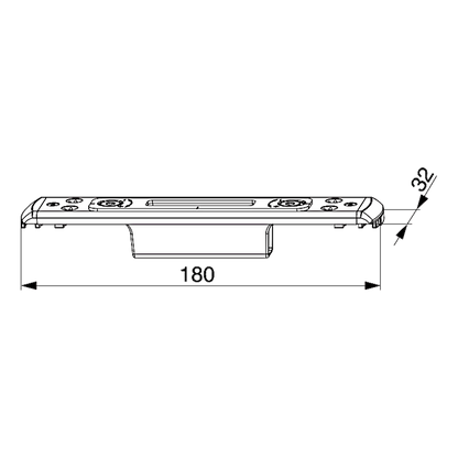 MACO M-TS Hook Keep MF-HO To Suit UPVC