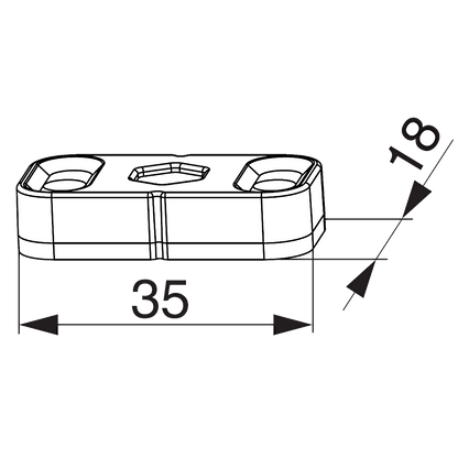 MACO M-TS Centre Keep Magnet Sensor For UPVC