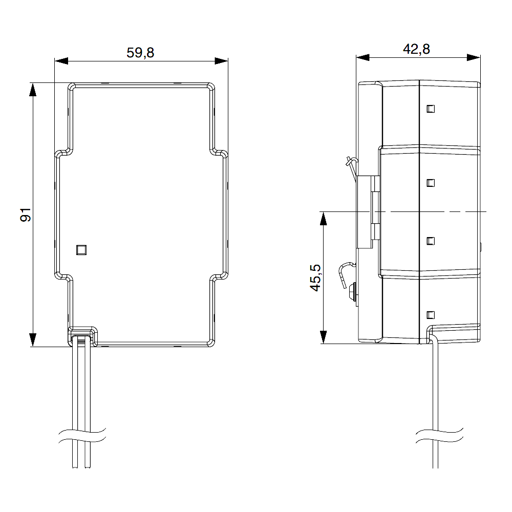 MACO M-TS UPS Battery Back Up Unit