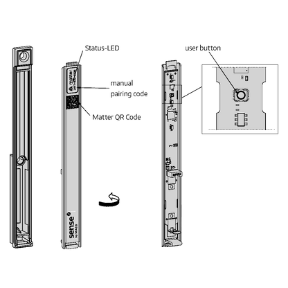 MACO Sense Wireless Sensor Matter Standard To Suit Maco Tilt & Turn Window