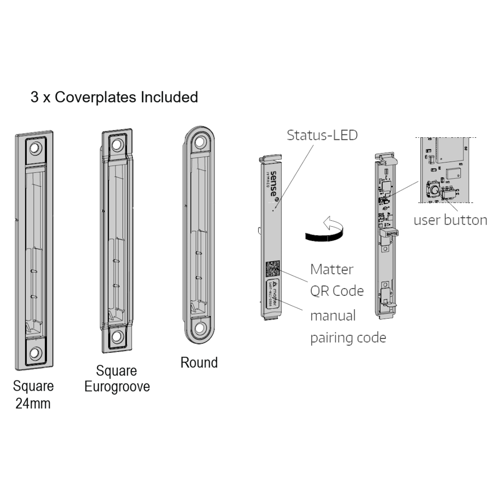 MACO Sense Wireless Sensor Matter Standard To Suit Door Or Window Universal