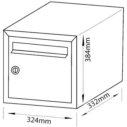 MAILBOXGB MB TS009 Secure Mailbox