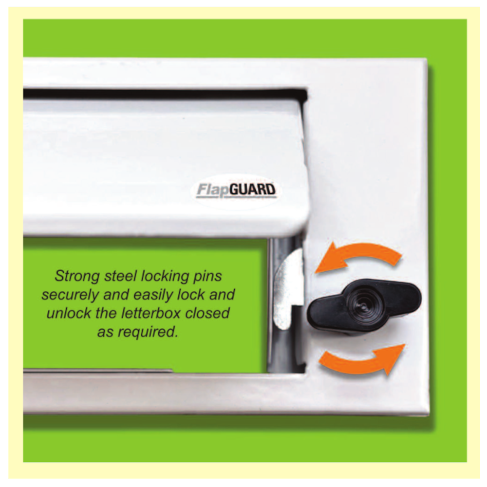 FlapGUARD Letterbox Internal Security Cover