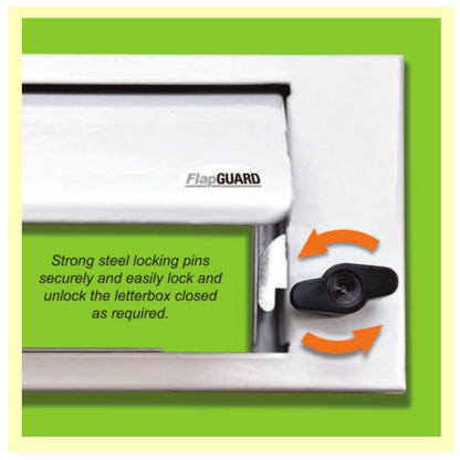 FlapGUARD Letterbox Internal Security Cover